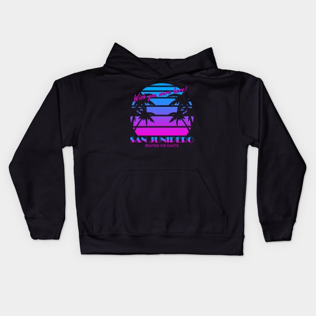 Heaven On Earth Kids Hoodie by jasonyerface